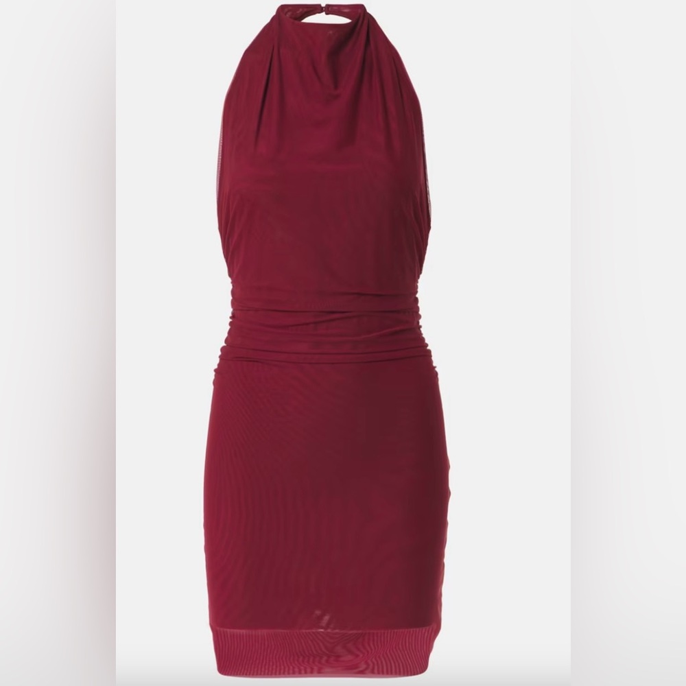 SIR. Jacques Halter Mini Dress Berry